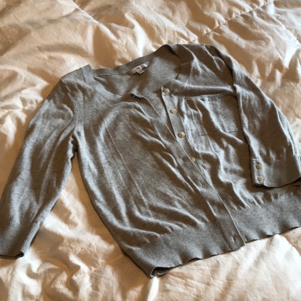Gap size small grey cardigan. Light weight.